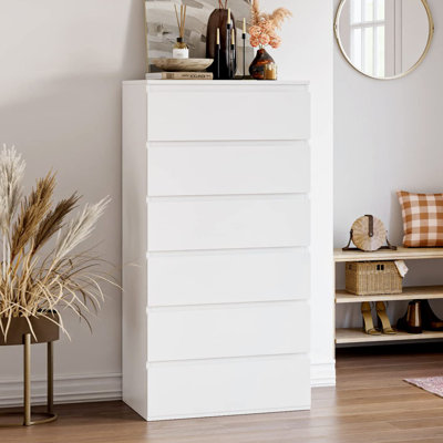 60 cm W Chest of 6 Drawers