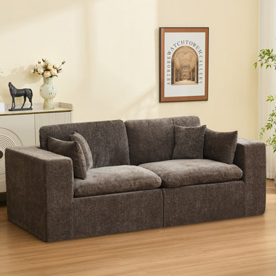 Chenille Compression Sofa