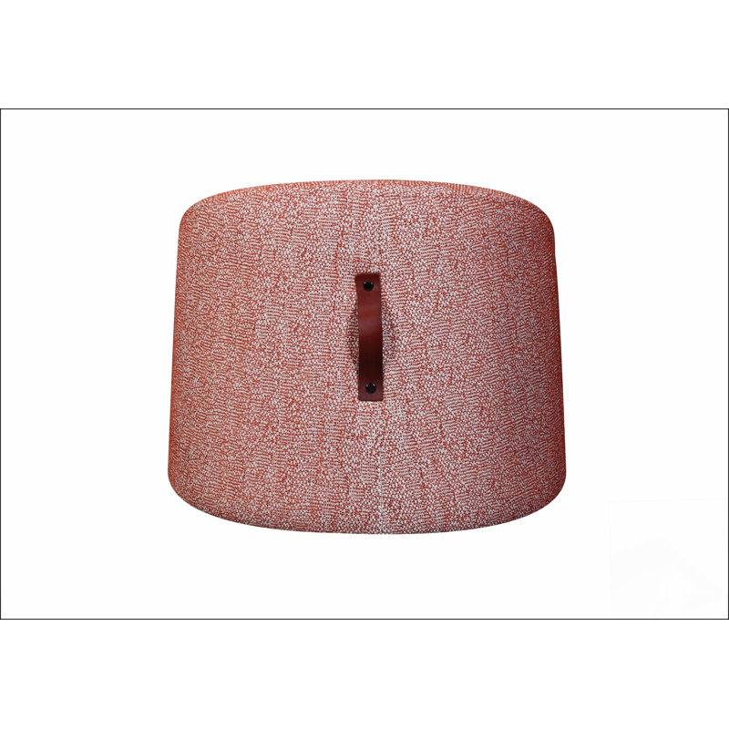 Repose-pieds CRISSENT PUFF Choix confortable, fonctions multiples, design classique et coins douillets ROUGE