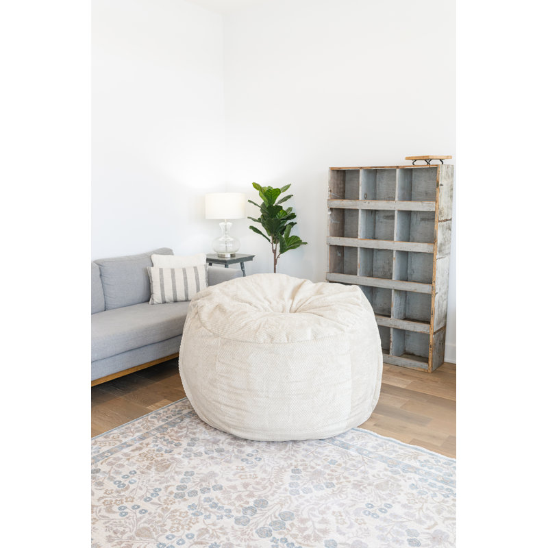 Sac en mousse de luxe moyen Haven, H 30 po x l 21 po x P 21 po, Beige