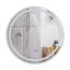 Alburquerque Glass Flat Wall Mirror-1675713277