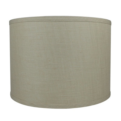 Abat-jour tambour en lin 14 po Classic