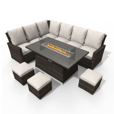 Anbal 8 - Person Seating Group with Cushions