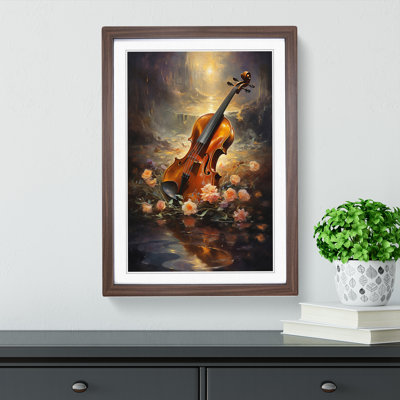 Violin Romanticism - Framed Print