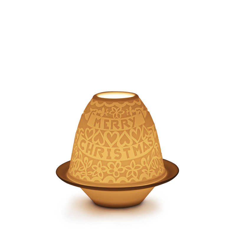 Lithophane Cutouts Christmas 4" Table Lamp