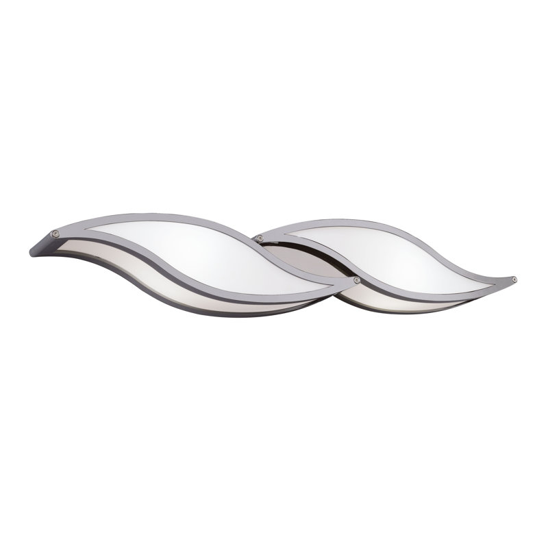 Vasta Chrome Flush Mounted Sconce