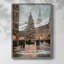 «Christmas Holiday Art», série 2-CLV III, reproduction encadrée - bois massif-971975463