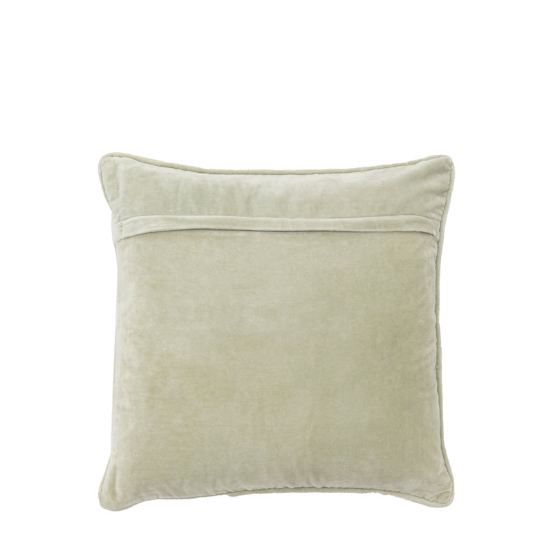 Floral Green Square Cushion