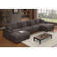 Canapé modulaire en forme de U avec deux grands repose-pieds Chenille-1876205837