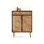 Modern Walnut Solid Wood Shoe Storage