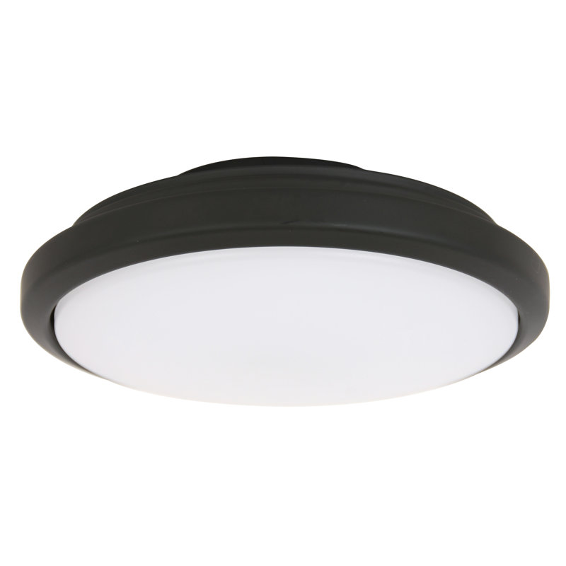 7.28'' 1 - Light Bronze Globe Ceiling Fan Light Kit, Black