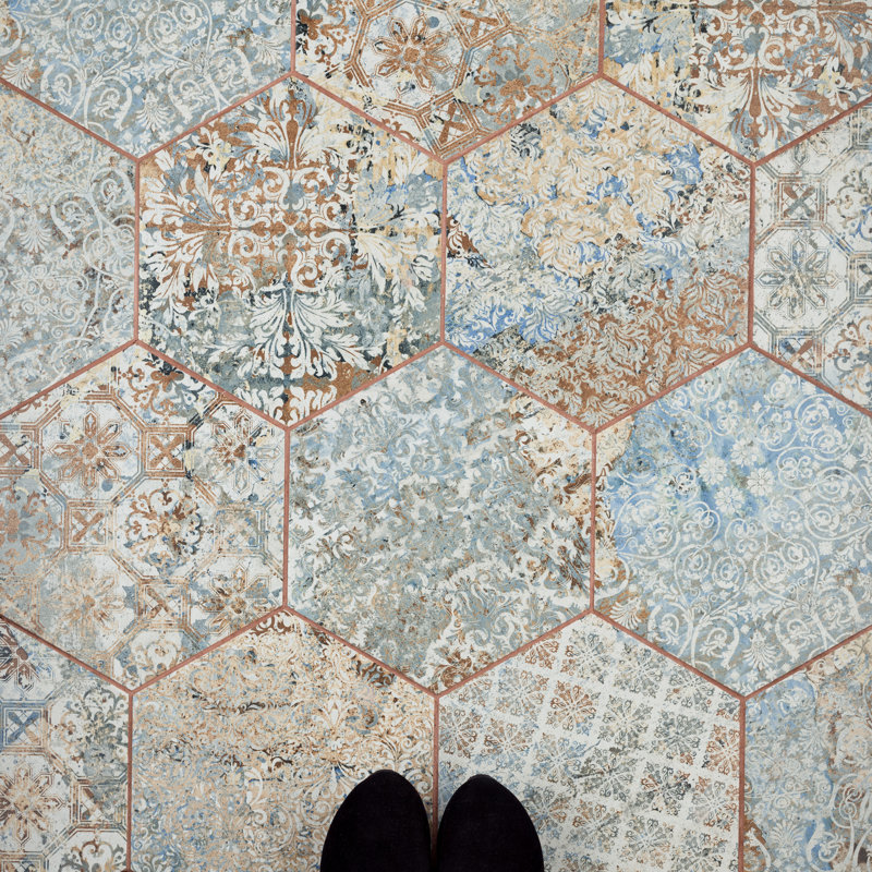 Carpet 9.88" x 11.25" Porcelain Wall & Floor Tile