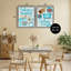 Ensemble de cadres flottants pour cuisson et cuisson 2 pièces, conception par Christine Becker-269170256-269170257