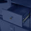 Buffet autoportant avec rehausse 47,2 x 15,7 x 75 po Topmax-1703312826