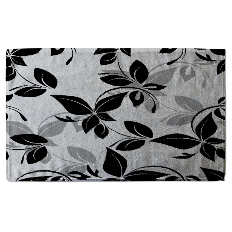 Cotton Floral Waffle Kitchen Towel