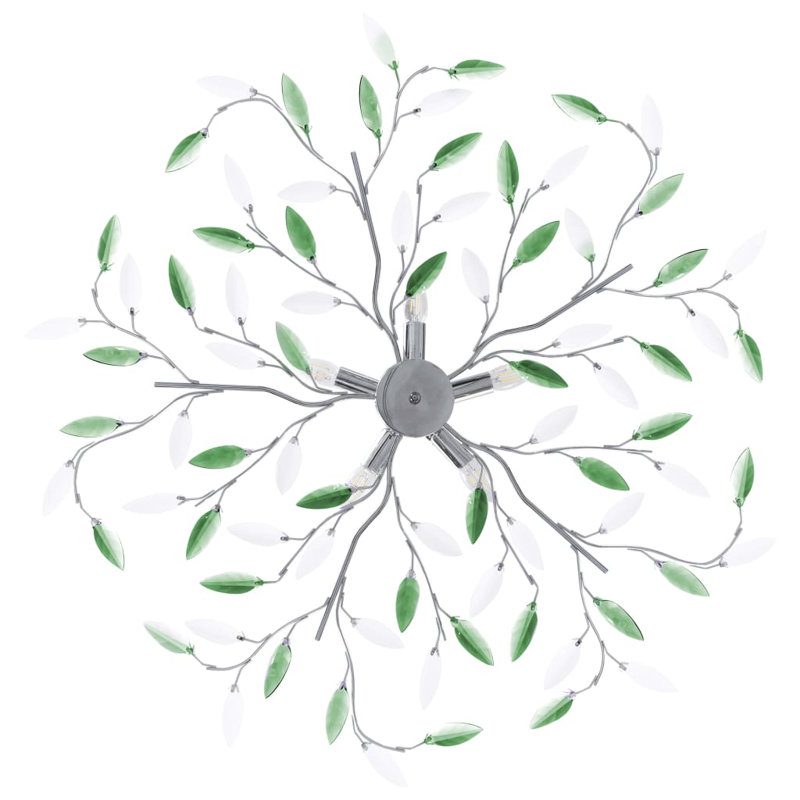 Acushnet 1-Light 100cm Celling Spotlight, Green