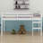 Wooden Loft Bed With Ladder-2106610049