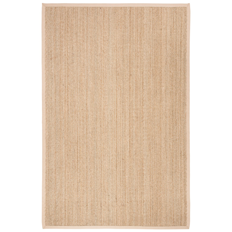 Tapis naturel / beige Carolene Seagrass, Rectangle 6 pi x 9 pi