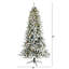 96' H Lighted Artificial Christmas Tree