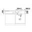 Legra 1.5 Bowl Inset Kitchen Sink-21923934