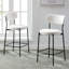 Mateiu 66cm Boucle Fabric Bar Stool-1529593922
