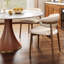 Jetta 9- Piece Kitchen Babb Mid-Century Style Solid Wood Pedestal (1 Table 8 Chairs)-1563863498