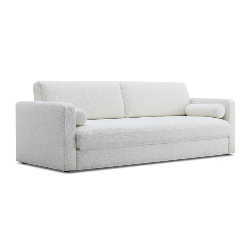 Tov Furniture Ryan Cream Boucle Sofa Bed, Cream Boucle