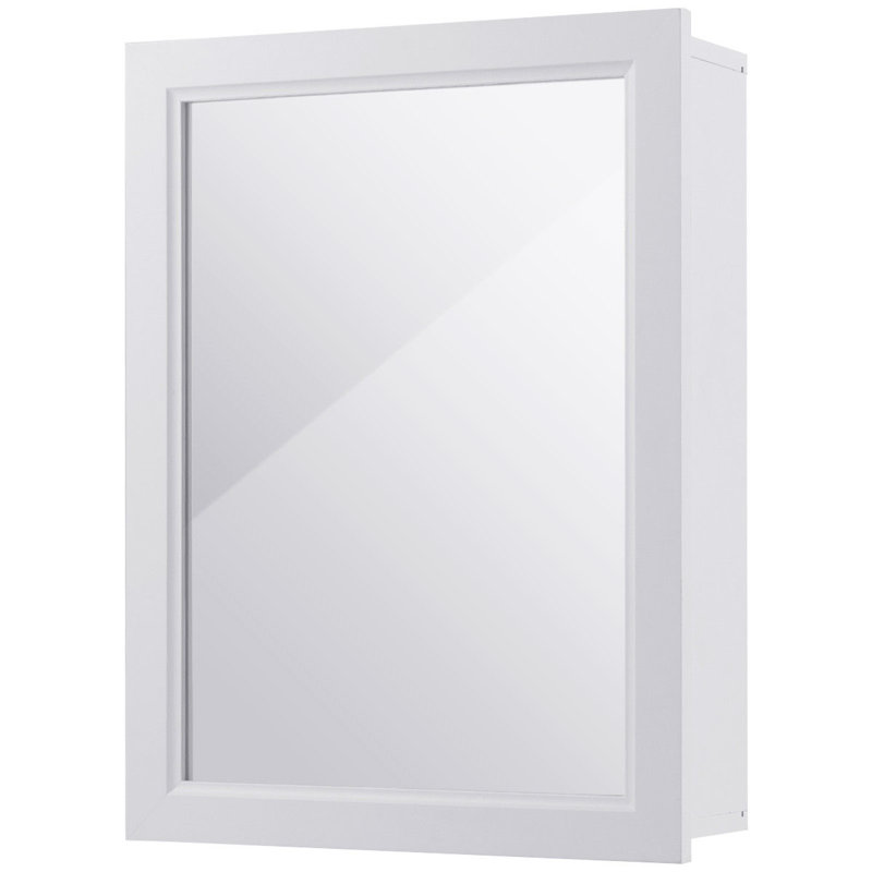 Armoire à pharmacie à fixation en surface avec tablettes réglables