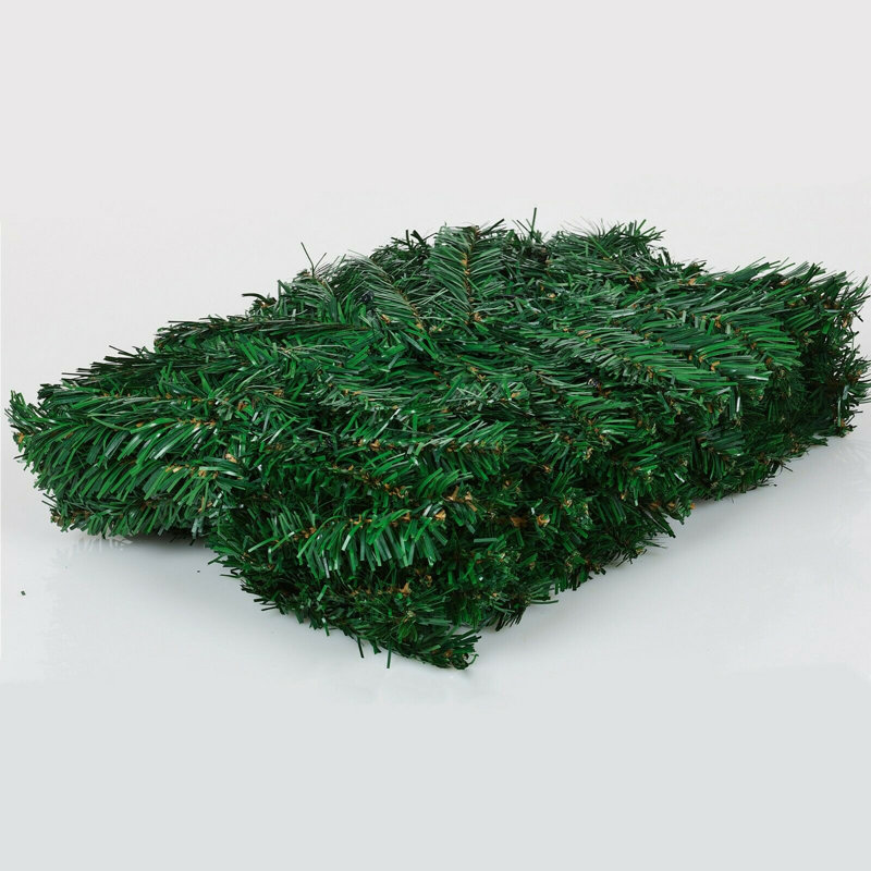 Lighted Faux Pine Garland with Lights, 270cm
