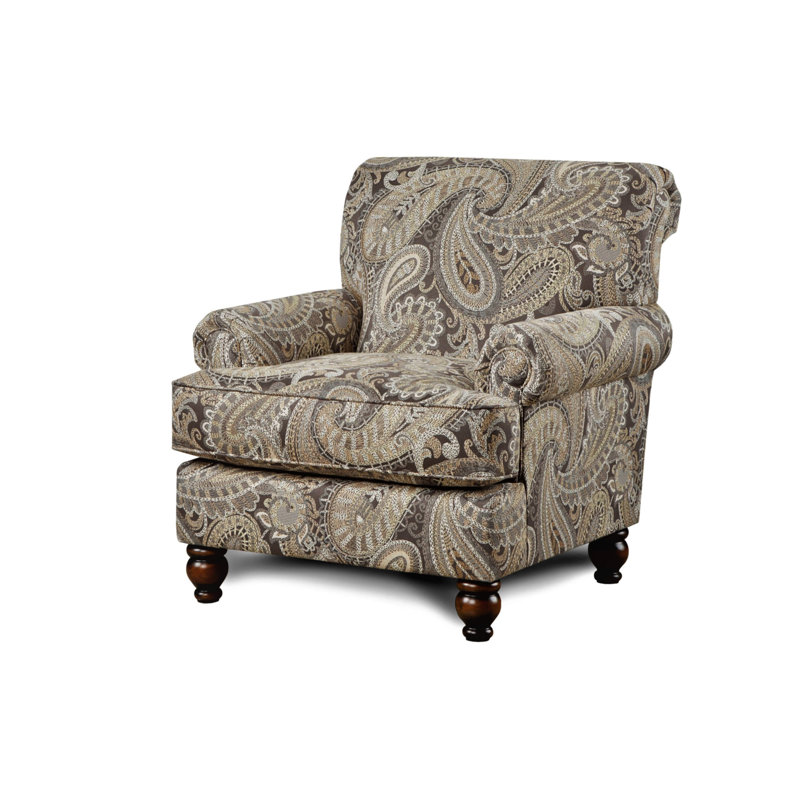 Fauteuil en polyester 38 po Freda