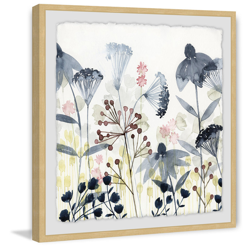 " Layered Gardens I ", 12" H x 12" W x 1.5" D