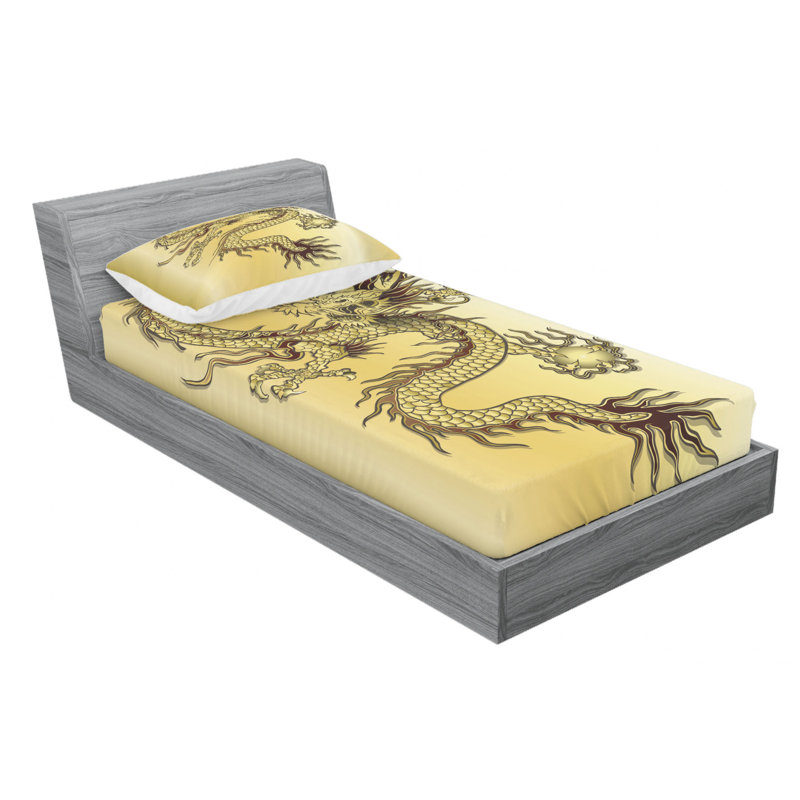 Microfiber Sheet Set, Twin XL Sheet Set with Fitted Sheet