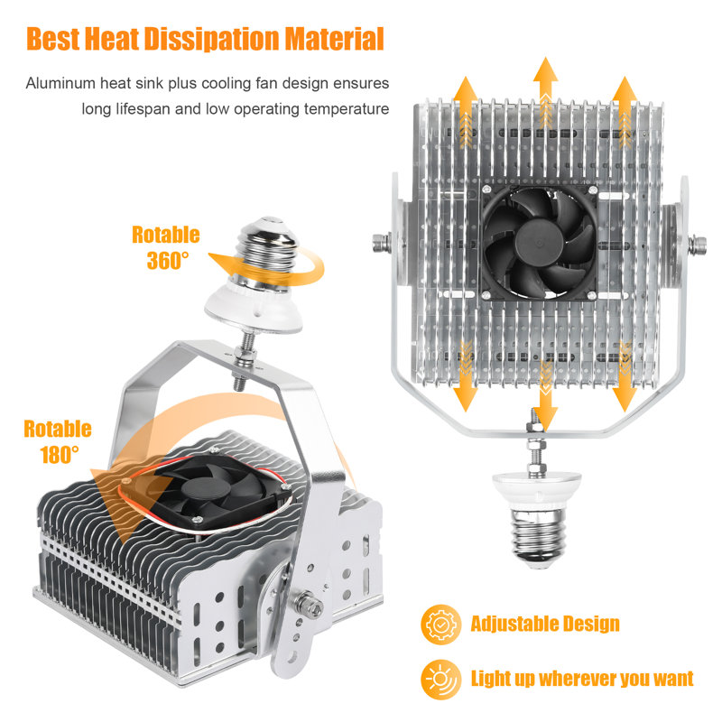 150W 100-277V 21000LM 5000K Stationnement E39 Base LED Kit de rénovation