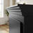 Modern Large Hall Tree with Bench & Storage – Layered Top, Adjustable Shelves, Hidden Drawer-701703384