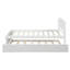 Lit plate-forme avec lit gigogne-328594285