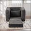 Fauteuil d'appoint pliable 40 po avec accoudoirs et dossier-453784170