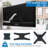 Mount-It Full Motion Height Adjustable TV Wall Mount Bracket with Black Gas Spring Articulating Arm
