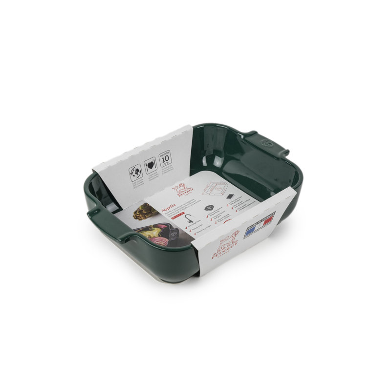 Plat de cuisson rectangulaire en céramique PEUGEOT Appolia, H 2,83 po x L 9,84 po x l 7,17 po