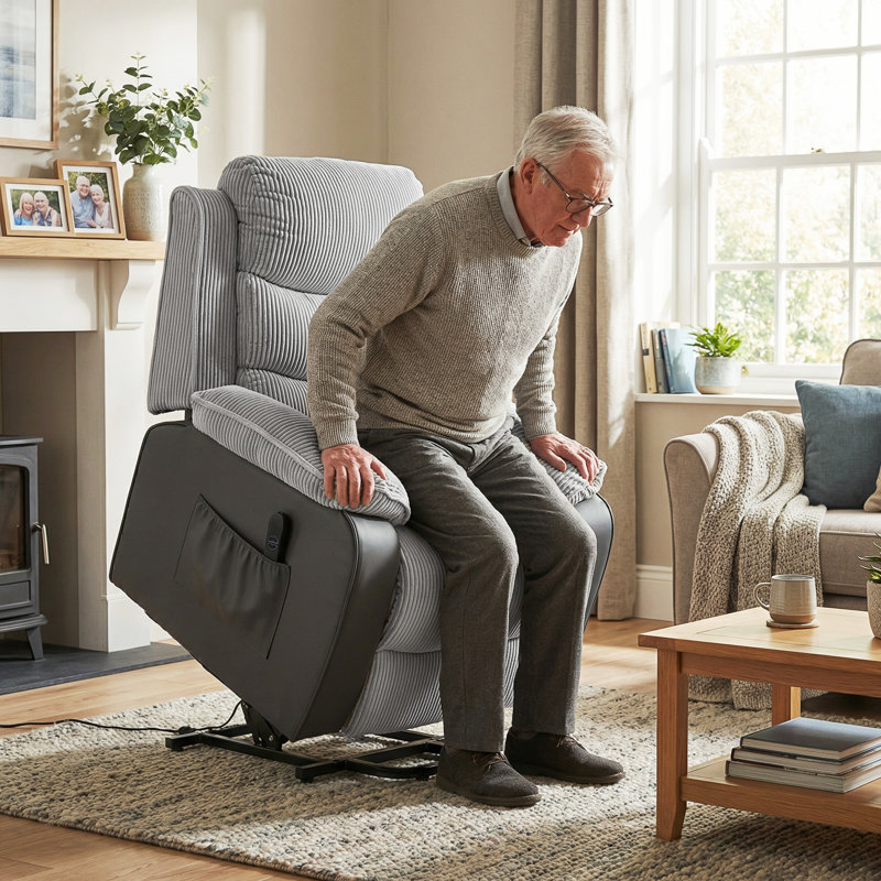 96cm Wide Lift Assist Standard Recliner
