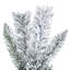 9' x 14" Flocked Utica Fir Artificial Unlit Garland with 230 Realistic Flocked PVC Tips