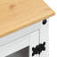 Solid Wood Rectangle Accent Cabinet