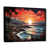 Cadre flottant noir