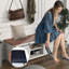 4 Pair Shoe Storage Bench
