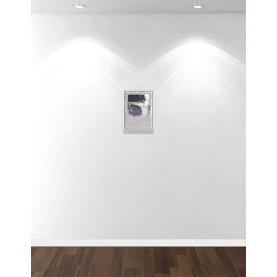 «Coastal Winter - Floater Frame», reproduction d'art sur toile