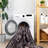 Black Washable Rug Doormat Rug-2124425390