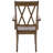 Yelena Double X-Back Arm Chair-1833408381