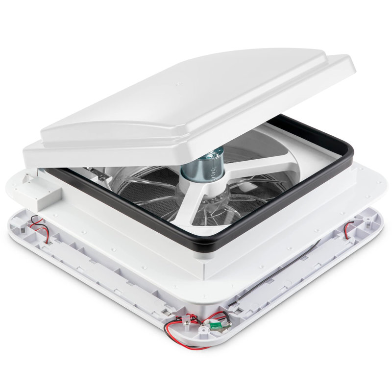 Ventilateur de voiture 2,9 po Hike Crew, Blanc