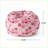 3-Foot Round Pink Donut Print Bean Bag Chair | Pink | Round-1629642332-1629642311