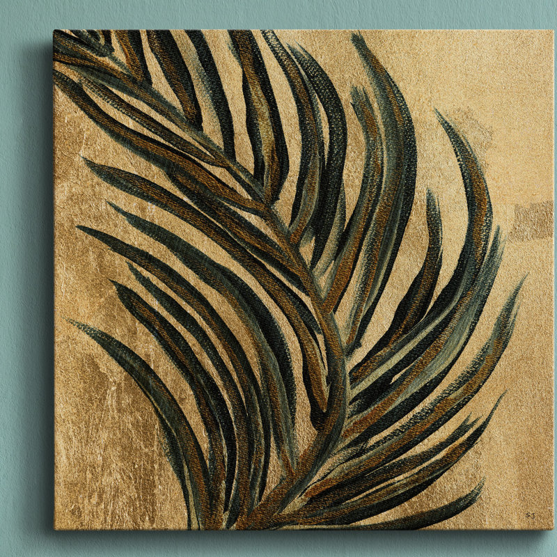 «Lush Palm II», reproduction sur toile tendue, H 32 po x l 32 po x P 1 po