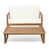 Beige Cushion/Teak Frame sélectionné